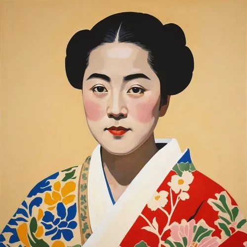 uemura,geiko,maiko,geisha,geisha girl,japanese woman,Art,Artistic Painting,Artistic Painting 40