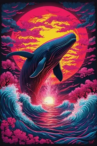 humpback whale,orcas,orca,marine mammal,dolphin background,whale,whales,ballenas,humpback,cetacean,baby whale,leatherback,humpbacks,porpoise,little whale,oceanic dolphins,dusky dolphin,dolphin,semiaquatic,dolphins,Illustration,Realistic Fantasy,Realistic Fantasy 37