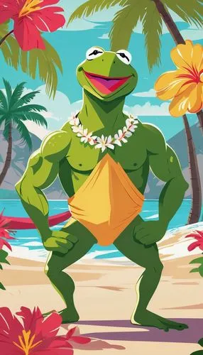 frog background,frog man,running frog,frog king,man frog,aaa,cowabunga,frogger,tortuga,frog prince,repnin,battletoads,vector illustration,margaritaville,treefrog,summer background,grek,tropicale,raph,beachcomber,Illustration,Vector,Vector 01