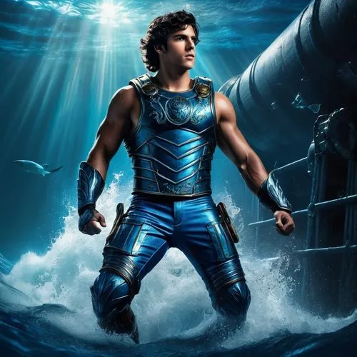 atlantean,krrish,god of the sea,poseidon,effron,gale,jiiva,aqualad,ammerman,sea god,raziel,waterkeeper,hrithik,aquanaut,kammerman,sea man,seamico,kenshiro,namor,aegeus,Photography,General,Fantasy