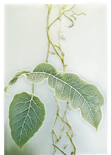 Delicate transparent vines, greenish-blue tint, intricate details, curly tendrils, soft focus, natural light, subtle shadows, 3/4 composition, warm color tone, cinematic lighting, gentle sway, morning