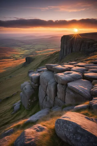 yorkshire dales,yorkshire,peak district,whernside,malham cove,north yorkshire,northumberland,north yorkshire moors,derbyshire,wensleydale,valley of desolation,three peaks,mountain stone edge,sandstone rocks,landscapes beautiful,landscape photography,brecon beacons,chalk stack,stone circles,dolerite rock,Illustration,Paper based,Paper Based 23