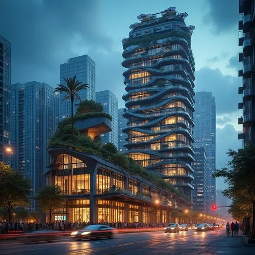 brickell,hkmiami,condos,taikoo,costanera center,cityplace,inlet place,escala,bjarke,tishman,sathon,interlace,whampoa,futuristic architecture,condominia,singapore,residential tower,las olas suites,penthouses,antilla,Photography,General,Realistic