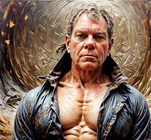 damme,god of thunder,berger picard,sculptor ed elliott,sci fiction illustration,john doe,digital compositing,merle black,photoshop manipulation,sculptor,portrait background,cg artwork,drago milenario,terminator,neanderthal,jack rose,action hero,magneto-optical disk,power icon,angry man