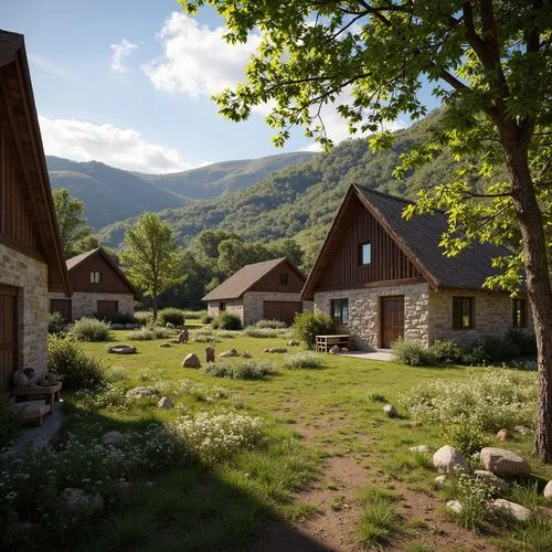 metsovo,maramures,agritubel,bosne,hameau,dilijan,amoenus,styrian,alpine pastures,planina,tonnant,mountain village,carpathians,ecovillages,transcarpathia,stone houses,butka,romania,kabylie,lefay