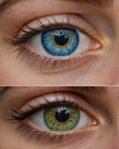 ojos azules,women's eyes,heterochromia,pupils,peacock eye,green and blue,the blue eye,children's eyes,blue and green,eyes makeup,blue eye,green eyes,yellow and blue,eye cancer,pupil,eyes,pond lenses,eye,contacts,reflex eye and ear,Photography,General,Cinematic