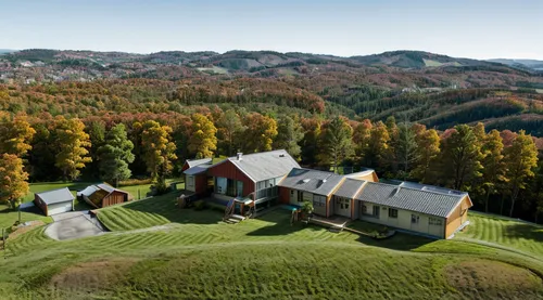 add a contemporary modern house,bieszczady,house in mountains,ore mountains,house in the mountains,bendemeer estates,beech mountains,bird's-eye view,northern black forest,bavarian forest,styria,carpat