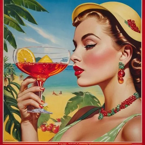 dubonnet,campari,maraschino,aperol,cosmopolitans,cointreau,cinzano,daiquiri,cocktails,cocktail,fruitcocktail,carpizo,retro 1950's clip art,retro women,negroni,cosmopolitan,sangria,vintage illustration,leontini,female alcoholism,Photography,General,Commercial