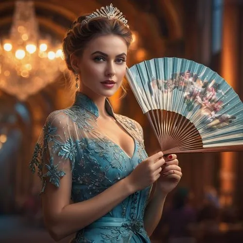 cinderella,victorian lady,miss vietnam,girl in a long dress,parasol,evening dress,vintage woman,romantic portrait,vintage fashion,miss circassian,fairy tale character,elsa,ukrainian,hand fan,vintage dress,elegant,bylina,blue butterfly,fairy peacock,decorative fan,Photography,General,Fantasy