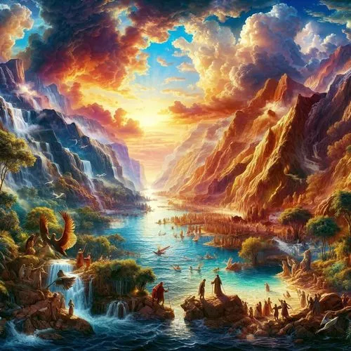 fantasy landscape,fantasy picture,landscape background,sea landscape,coastal landscape,mountainous landscape,fjord,mountain scene,mountain landscape,an island far away landscape,the landscape of the mountains,fjords,river landscape,panoramic landscape,fantasy art,3d fantasy,landscape with sea,boat landscape,high landscape,mountain and sea