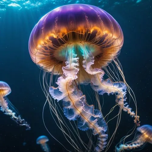 jellyfish,sea jellies,jellyfishes,cnidaria,jellies,lion's mane jellyfish,Photography,General,Realistic