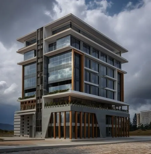 a very nice looking building with large windows on top,modern building,kigali,office building,kataeb,new building,sulaimaniya,Photography,General,Realistic