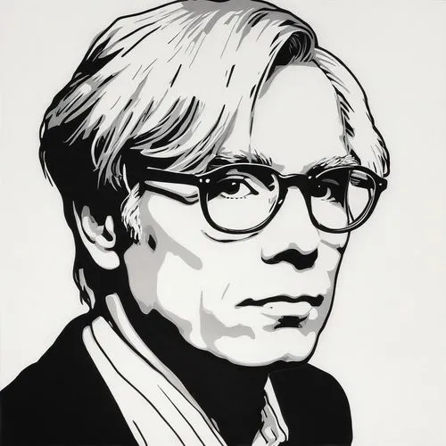 some one on black and white hero ink style,andy warhol,warhol,malakhov,asimov,hofstadter,neumeier,warhols,kieslowski,hawking,manzarek,chukovskaya,yeats,mikkelsen,capote,politkovskaya,erkki,messiaen,hl