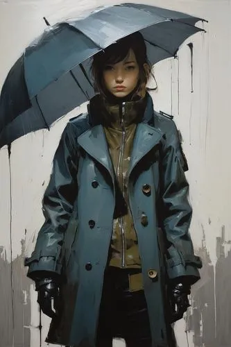 walking in the rain,rainwear,raincoat,jasinski,donsky,in the rain,Conceptual Art,Fantasy,Fantasy 10