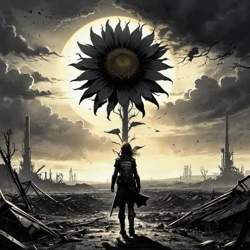 sunflower field,sun flower,retro flower silhouette,sunflowers,solariella,sunflower,majora,solaire,golden sun,sol,sun god,sun,silhouette art,reverse sun,helianthus,sunroot,sunflowers in vase,sunchaser,sundancer,sun flowers,Conceptual Art,Fantasy,Fantasy 33