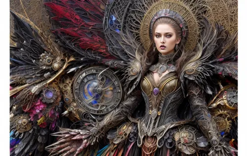 heroic fantasy,female warrior,fantasy art,the enchantress,fantasy woman,swath,costume design,sorceress,dark elf,archangel,miss circassian,celtic queen,breastplate,game of thrones,warrior woman,queen cage,fantasy warrior,the archangel,thrones,amano