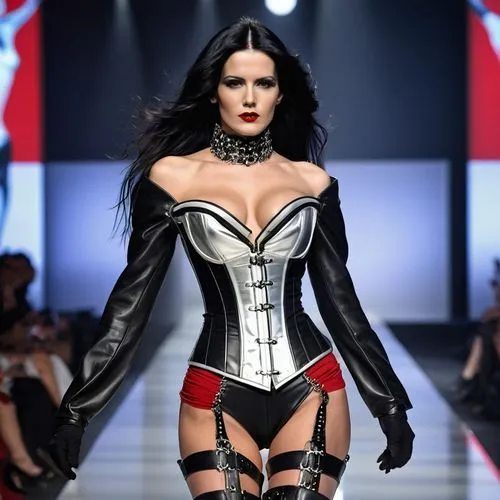 gaultier,mugler,super heroine,super woman,runway,superheroine,katty,superwoman,corset,catwalk,audigier,dsquared,corseted,mesquida,oreiro,superhot,corsets,fashion doll,corsetry,blasetti,Photography,General,Realistic