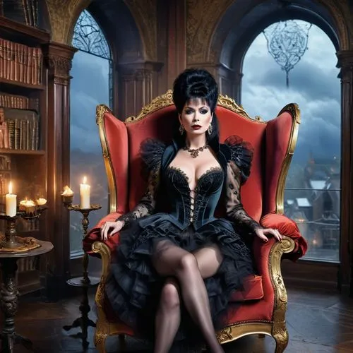 elvira,dolcenera,victoriana,gothic portrait,gothic woman,tarja,Photography,General,Commercial