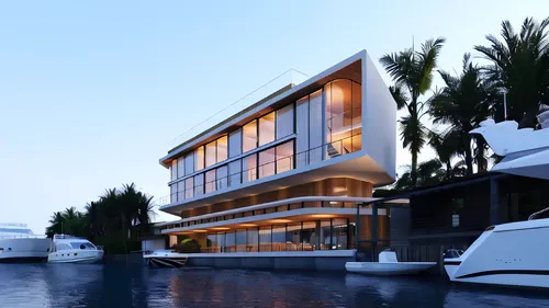 yacht exterior,house by the water,luxury home,modern house,cube stilt houses,luxury property,modern architecture,3d rendering,luxury yacht,yacht,dunes house,cube house,houseboat,luxury real estate,hol