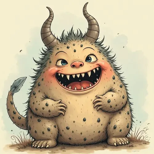 gruffalo,krumm,bunyip,bugbear,tsathoggua,narathorn