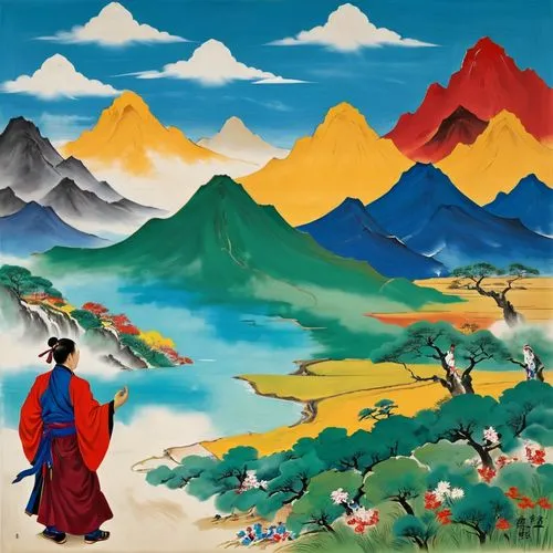 zangpo,rinchen,khokhloma painting,chuseok,gyalwa,ugyen,Illustration,Vector,Vector 07