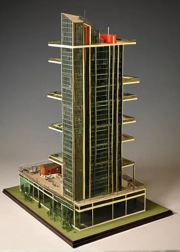 high-rise building,high rise building,maquette,highrise,escala,vinoly,edificio,antilla,residential tower,skyscraper,high rise,bunshaft,model years 1958 to 1967,maquettes,edifices,electric tower,the skyscraper,azrieli,arquitectonica,year of construction 1972-1980,Illustration,Retro,Retro 02