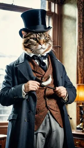 maometto,vintage cat,bulgakov,cat sparrow,borsalino,catterson,Photography,General,Realistic