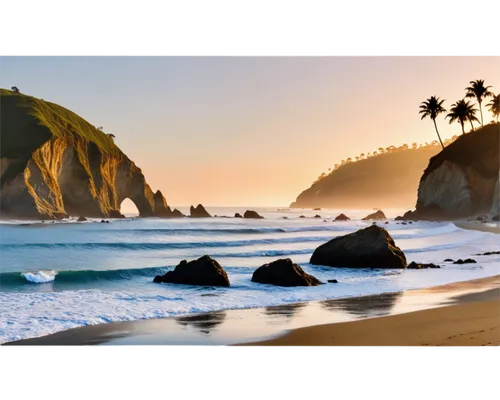 pacific coastline,beautiful beaches,beach landscape,dream beach,beautiful beach,beach scenery,coastal landscape,sunrise beach,bathsheba,pacific coast highway,windows wallpaper,california,mountain beach,californian,northern california,paradises,west coast,californias,calif,brazilian beach,Illustration,Realistic Fantasy,Realistic Fantasy 19