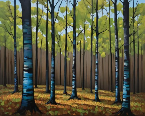 birch forest,birch trees,birch alley,spruce forest,forest landscape,deciduous forest,row of trees,beech trees,coniferous forest,cartoon forest,trees with stitching,larch forests,forest background,larch trees,pine forest,autumn forest,tree grove,autumn trees,mixed forest,chestnut forest,Conceptual Art,Daily,Daily 34