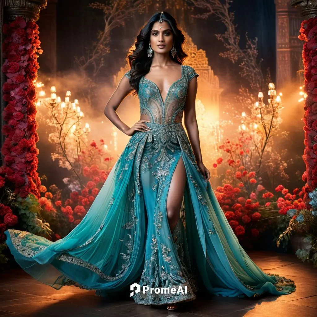 Eine Indische Tempeltänzerin,jasmine blue,quinceanera dresses,evening dress,ball gown,blue enchantress,quince decorative,fairy queen,jasmine,mazarine blue,social,cinderella,quinceañera,persian,aladha,