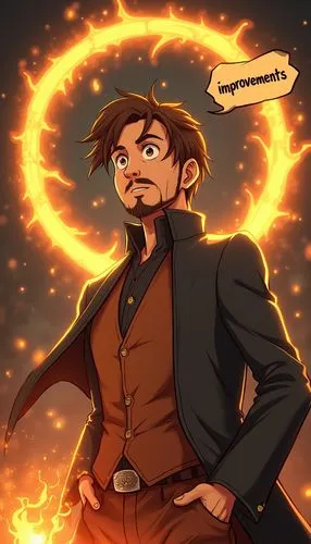 crowley,tony stark,hephaestus,pyrokinesis,xanatos,cassian,constantine,firelord,firebrand,varrick,sunstone,boondock,flamel,carstairs,remus,gallifrey,melikov,carnacki,mchaney,warrick