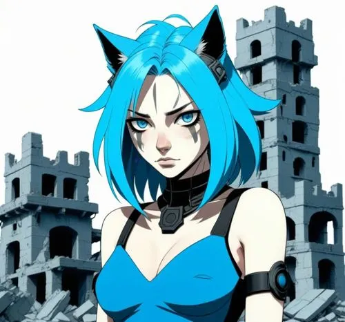 korana,ryoko,bluestar,fubuki,konan,domino