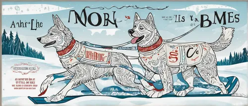 canis lupus,cd cover,sled dog racing,artois hound,canines,canis lupus tundrarum,ancient dog breeds,borzoi,basset artésien normand,sno balls,norwegian buhund,cover,album cover,two-horses,roaring-forties-blue cheese,nomads,northern inuit dog,north pole,bruno jura hound,bremen town musicians,Illustration,Vector,Vector 21