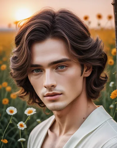 the garden marigold,romantic portrait,mayweed,fantasy portrait,the amur adonis,heath aster,male elf,male model,persian poet,chamomile in wheat field,leonardo devinci,amur adonis,garden marigold,british semi-longhair,flower field,english marigold,htt pléthore,robert harbeck,spanish daisy,marigold