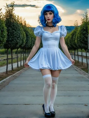 smurfette,sailor,seiran,bluestocking,blue enchantress,frosta,Photography,General,Realistic