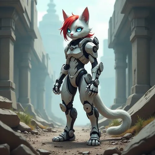 digitigrade,robotboy,meka,felo,robboy,cyberstar,Unique,Design,Character Design