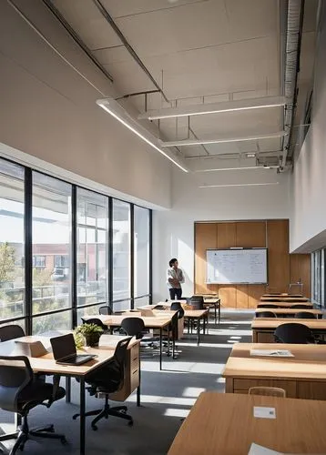 school design,lecture room,study room,desks,class room,daylighting,modern office,classroom,gensler,associati,classrooms,oticon,bureaux,boroughmuir,conference room,schoolrooms,lecture hall,clubroom,schoolroom,revit,Illustration,Retro,Retro 06