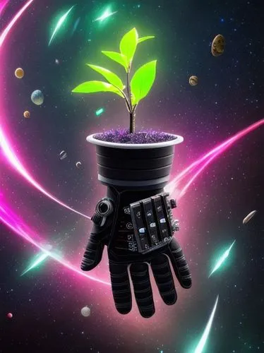 space glove cyberpunk plant dark,container plant,seedling,plant pot,rank plant,planting,growth icon,planter,flying seeds,plant community,magical pot,potted plant,garden pot,glove,ti plant,seed,the pla