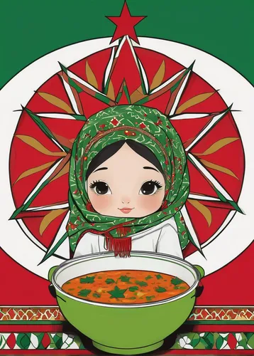 omani,harissa,novruz,kokoshnik,azerbaijan azn,kyrgyz,uzbekistan,tatarstan,iranian cuisine,punjabi cuisine,pilaf,manchow soup,miso,kimchi,zoroastrian novruz,nihari,minestrone,kyrgyzstan som,kyrgyzstan,korean royal court cuisine,Illustration,Vector,Vector 14