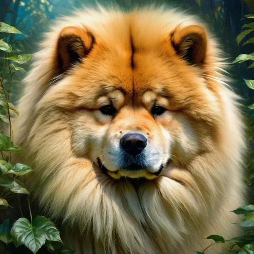 eurasier,chow-chow,finnish lapphund,swedish lapphund,tibetan mastiff,carpathian shepherd dog,german spitz mittel,chow chow,german spitz,forest king lion,chinese imperial dog,canadian eskimo dog,tibetan spaniel,pomeranian,formosan mountain dog,german spitz klein,native american indian dog,canidae,tervuren,keeshond,Conceptual Art,Fantasy,Fantasy 05