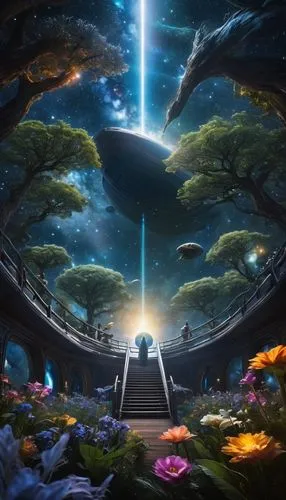 fantasy picture,subkingdom,seaquarium,eckankar,heaven gate,alfheim,Conceptual Art,Fantasy,Fantasy 11