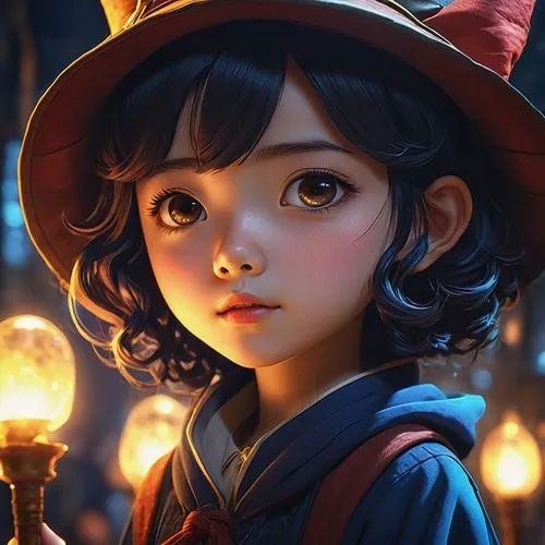 evie,schierholtz,annie,schierke,schierstein,storybook character,magicienne,clementine,lorelai,yanmei,esmeralda,fantasy portrait,cute cartoon character,witch's hat icon,mae,tadashi,fairy tale character,mystical portrait of a girl,dora,zoe,Illustration,Japanese style,Japanese Style 05