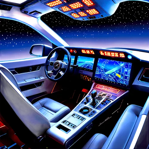 spaceship interior,drivespace,ufo interior,stardrive,spaceship space,spaceship,space voyage,dashboards,hyperspace,hyperdrive,futuristic landscape,spaceland,transwarp,cyberspace,delorean,80's design,the vehicle interior,space,cockpit,shuttlecraft,Conceptual Art,Oil color,Oil Color 22