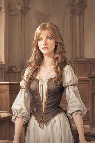 celtic woman,celtic queen,jessamine,portrait of christi,joan of arc,girl in a historic way,fantasy portrait,gothic portrait,iulia hasdeu castle,romantic portrait,a charming woman,portrait background,victorian lady,peles castle,white lady,portrait of a girl,cybele,emile vernon,balalaika,church painting,Digital Art,Comic