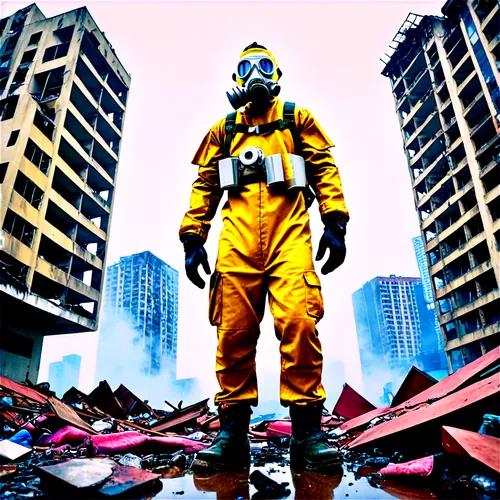 decontaminate,decontaminated,apocalyptic,decontaminating,hazmat,radiochemical,coverall,cbrne,chemicals,outbreak,contamination,radioactive,cbrn,pyroclastic,post apocalyptic,chemical disaster exercise,toxicity,contaminated,respirator,decontamination,Conceptual Art,Oil color,Oil Color 23