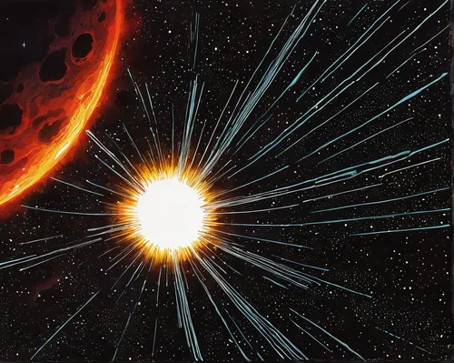 trajectory of the star,star illustration,perseids,sunstar,kriegder star,perseid,v838 monocerotis,binary system,pioneer 10,solar wind,space art,asteroids,supernova,solar eruption,solar flare,cassiopeia a,circular star shield,sunburst background,asteroid,nebulous,Illustration,Paper based,Paper Based 21