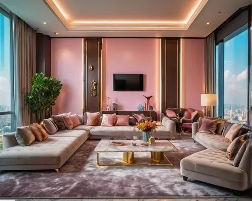 livingroom,penthouses,apartment lounge,sitting room,living room,luxury home interior,sathorn,great room,lebua,mahdavi,gold-pink earthy colors,contemporary decor,modern decor,family room,luxe,modern living room,rotana,interior decoration,interior decor,damac,Conceptual Art,Sci-Fi,Sci-Fi 28