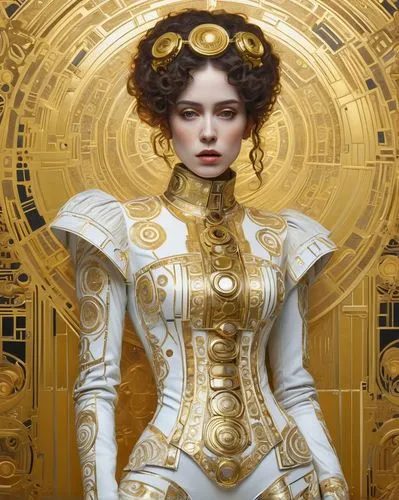 amidala,frigga,romanoff,gold lacquer,klimley,hurlant,gilding,agamotto,victoriana,noblewoman,gold paint stroke,gold filigree,emperatriz,goldtron,steampunk,goldwork,golden wreath,sigyn,goldwind,aureum,Art,Artistic Painting,Artistic Painting 32