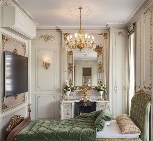 chambre,ornate room,bedchamber,meurice,bouley,great room,Photography,General,Realistic