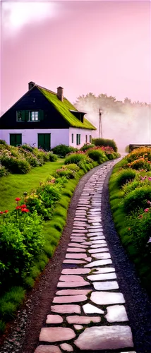 lonely house,icelandic houses,home landscape,faroese,ferryland,landscape background,doolin,orkney island,danish house,cottages,hebrides,rural landscape,seaside country,hallig,pathway,footpath,nubble,farm landscape,orkney,the road to the sea,Art,Classical Oil Painting,Classical Oil Painting 33